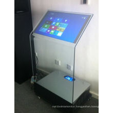 30 Inch Interactive Holo Projection Transparent Touch Kiosk